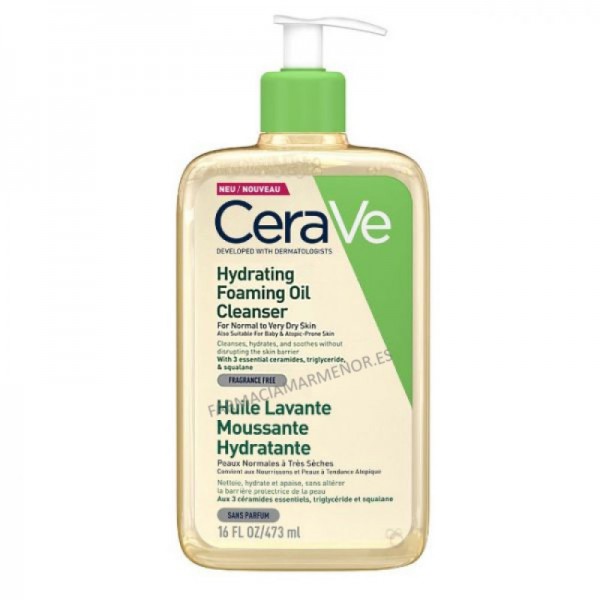 CERAVE LIMPIADOR ACEITE ESPUMOSO...