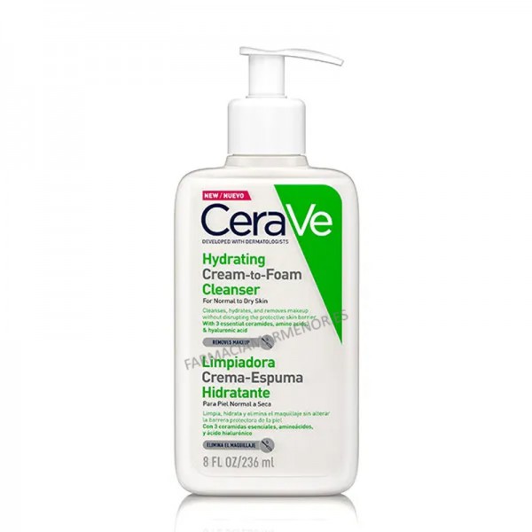 CERAVE LIMPIADORA CREMA-ESPUMA...