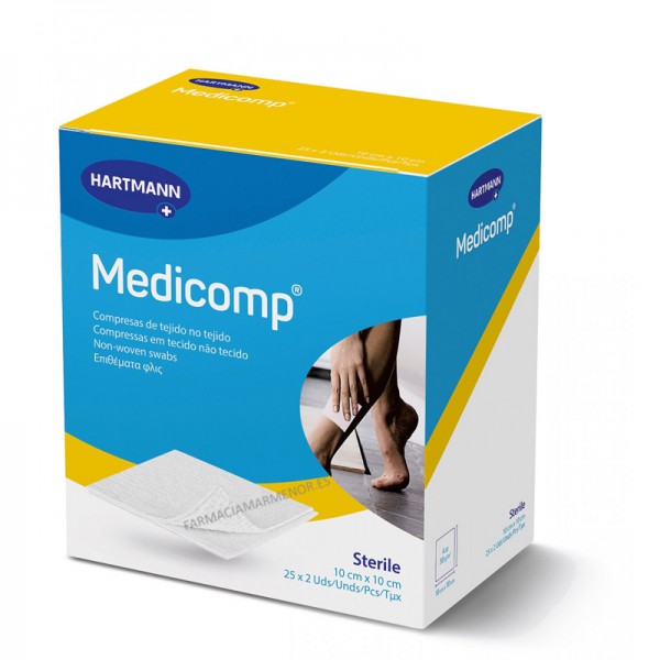 MEDICOMP GASA SUAVE 10 X 10 CM 50...