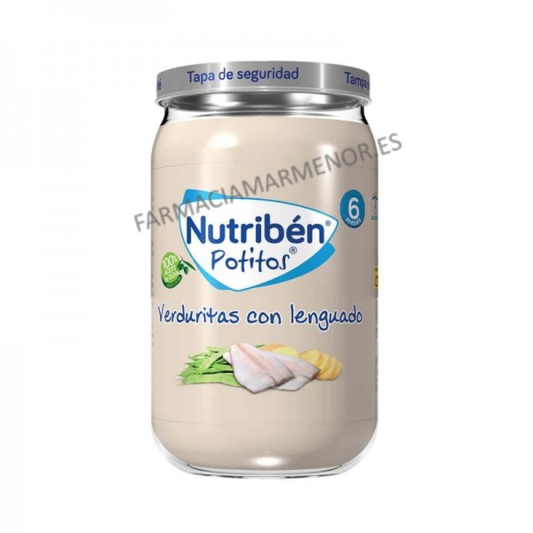 NUTRIBEN VERDURITAS CON LENGUADO 235 G