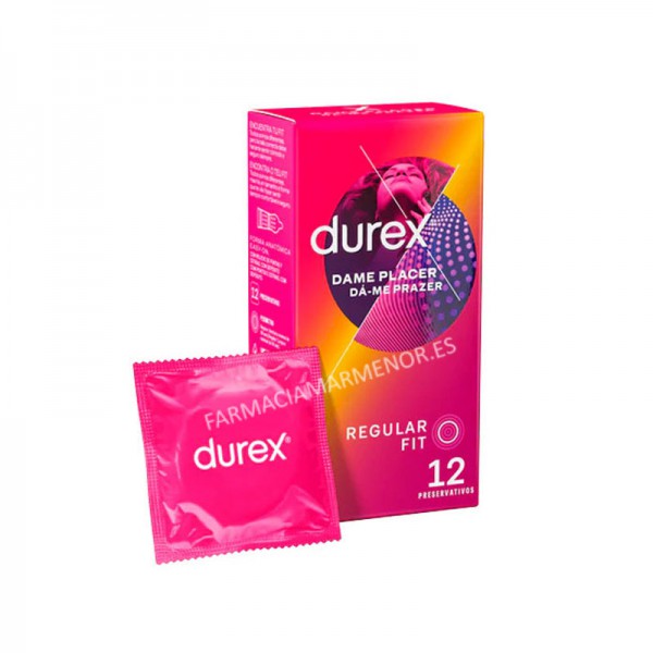 DUREX DAME PLACER 12 PRESERVATIVOS
