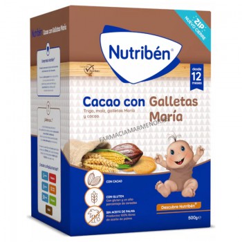 NUTRIBEN CACAO CON GALLETAS...