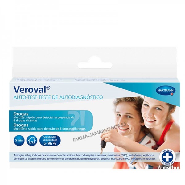 VEROVAL AUTOTEST DROGAS 1 U