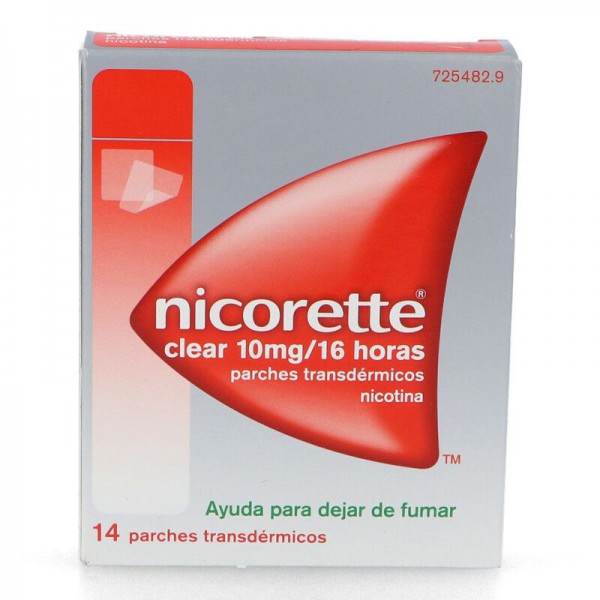NICORETTE CLEAR 10 mg/16 HORAS...