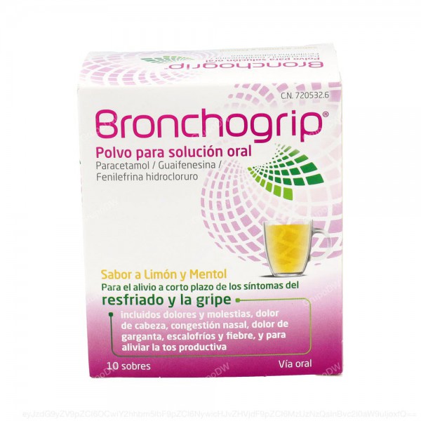BRONCHOGRIP POLVO PARA SOLUCION ORAL
