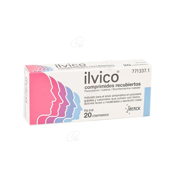 ILVICO COMPRIMIDOS RECUBIERTOS, 20...