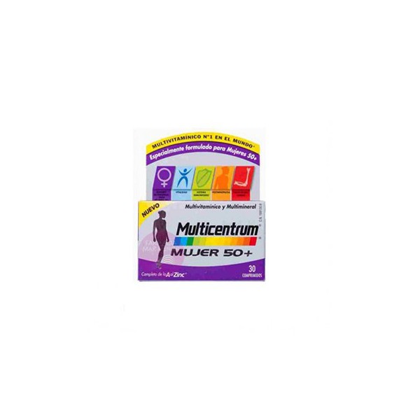 MULTICENTRUM MUJER 50 30 COMPRIMIDOS