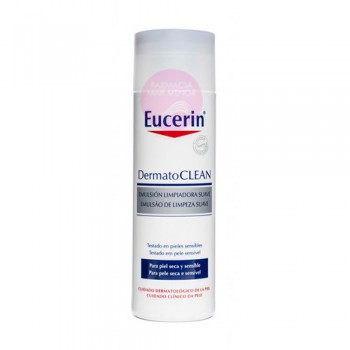 EUCERIN DERMATOCLEAN EMULSION LIMPIADADORA SUAVE 200 ML