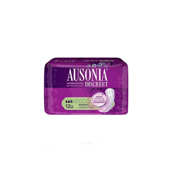 AUSONIA DISCREET NORMAL 12 UNIDADES