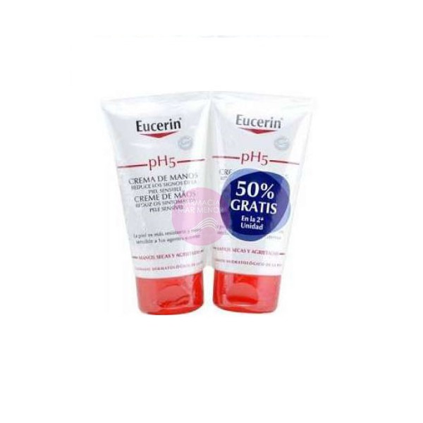 EUCERIN DUPLO CREMA DE MANOS   50 GRATIS