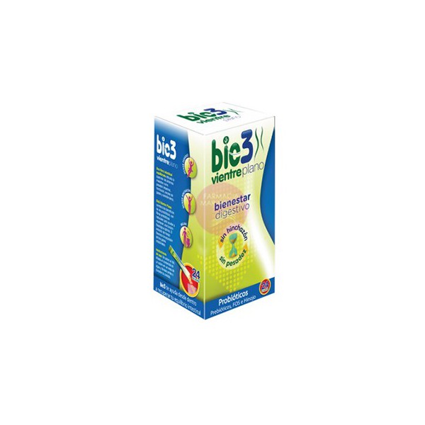BIO3 VIENTRE PLANO 24 STICKS SOLUBLES