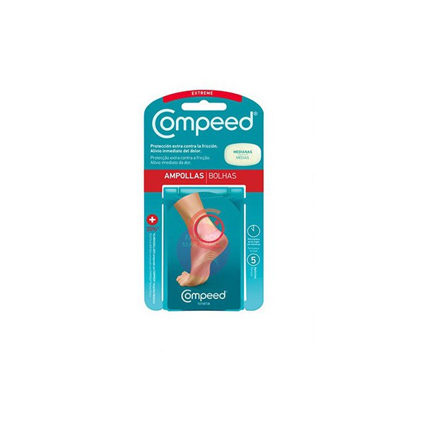 COMPEED AMPOLLAS MEDIANAS 5 UNIDADES