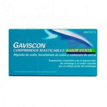 GAVISCON 24 COMPRIMIDOS...
