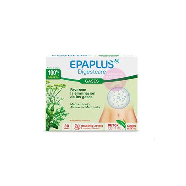 EPAPLUS DIGESTCARE GASES 30 COMPRIMIDOS