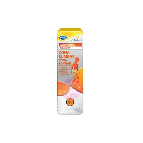 SCHOLL PLANTILLA LUMBAR TALLA M 1 PAR