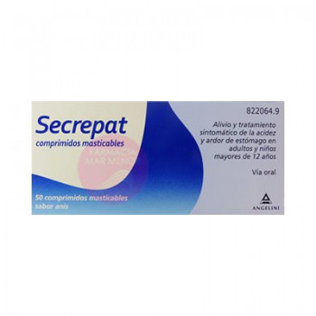 SECREPAT 50 COMPRIMIDOS...
