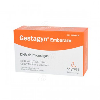 GESTAGYN EMBARAZO 30 CAPS