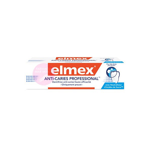 ELMEX DENTÍFRICO PROFESIONAL 75 ML