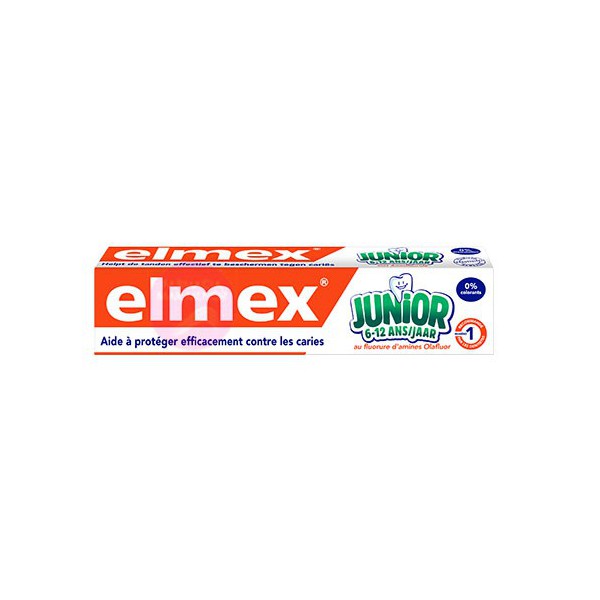 ELMEX DENTÍFRICO JUNIOR 612 AÑOS 75 ML