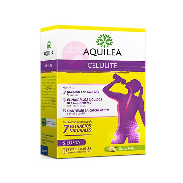 AQUILEA CELULITE 15 STICKS SOLUBLES