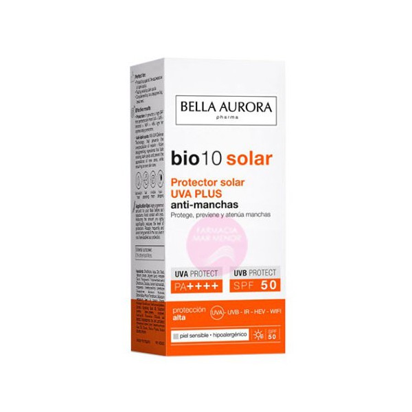 BELLA AURORA BIO 10 SOLAR SPF 50 PIEL...