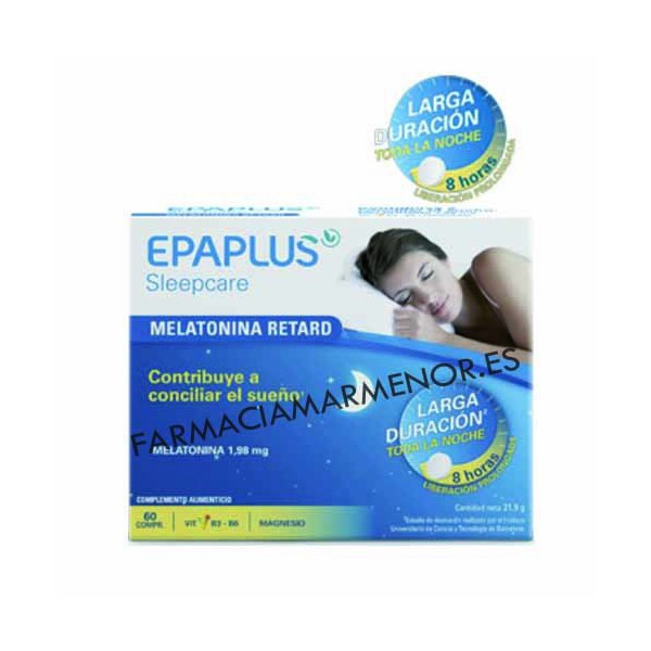EPAPLUS SLEEPCARE MELATONINA 198 MG...