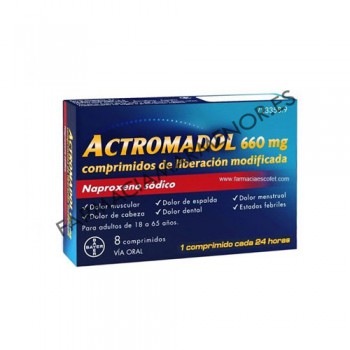 ACTROMADOL 660 MG 8...