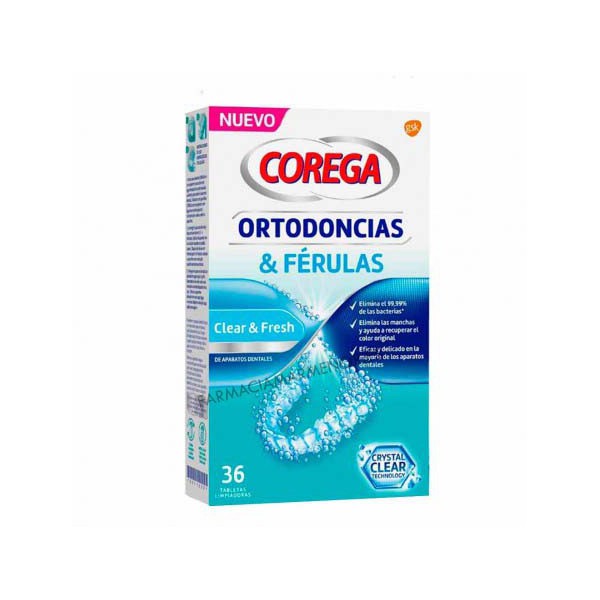 COREGA ORTODONCIAS  FERULAS 36...