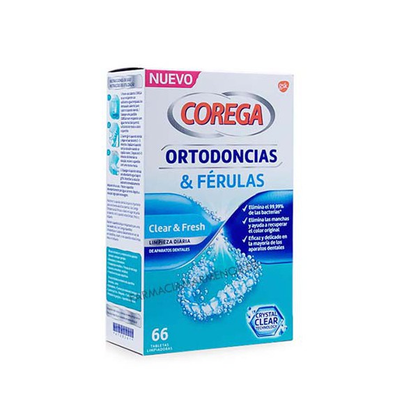 COREGA ORTODONCIAS  FERULAS 66...