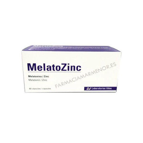 MELATOZINC 60 CÁPSULAS
