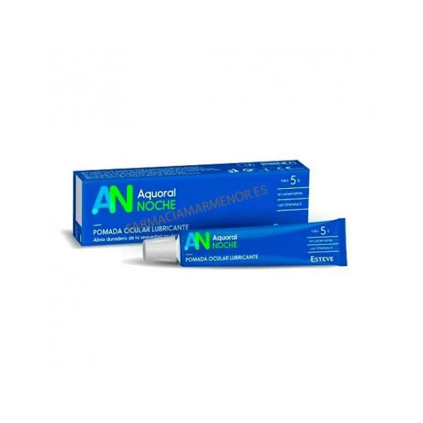 AQUORAL NOCHE SEQUEDAD OCULAR POMADA 5G