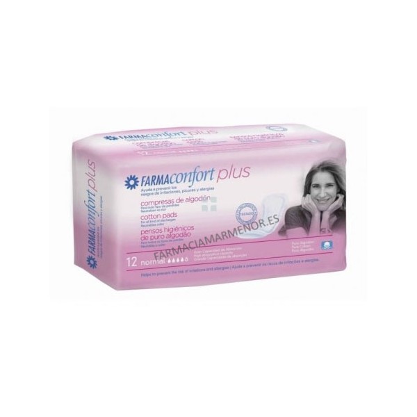 COMPRESAS DE ALGODON FARMACONFORT...