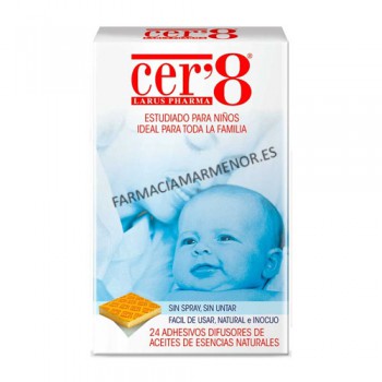 CER8 24 PARCHES ANTIMOSQUITOS