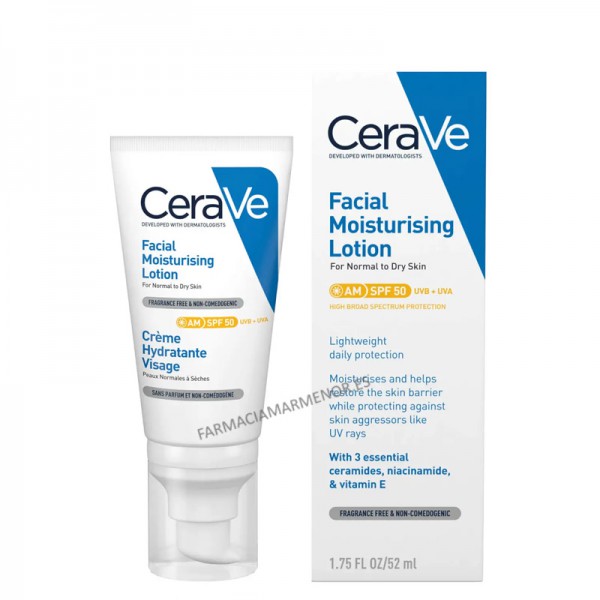 CERAVE LOCION HIDRATANTE DE ROSTRO...