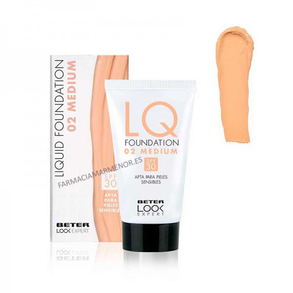 LIQUID FOUNDATION BETER 02 MEDIUM