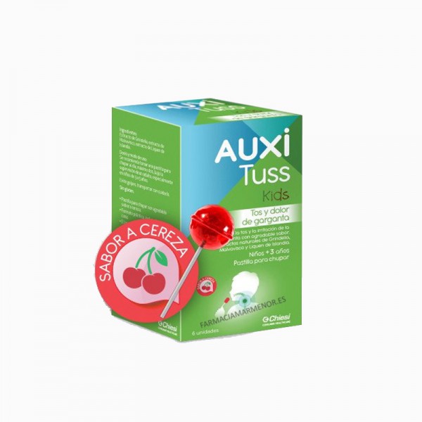 AUXITUSS KIDS TOS Y DOLOR DE GARGANTA...