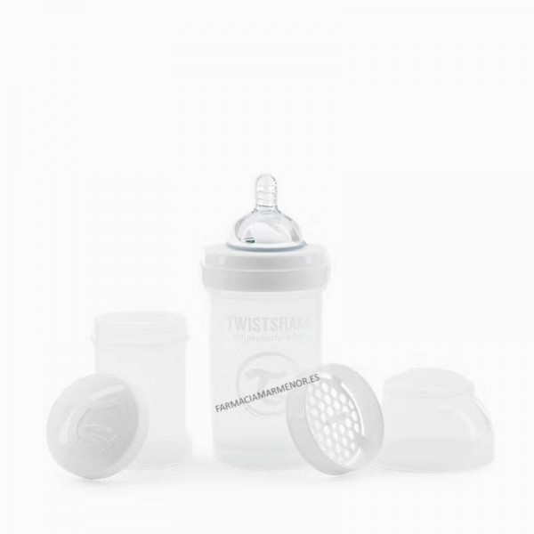 TWISTSHAKE BLANCO BIBERON ANTICOLICO...