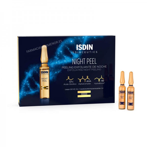 ISDINCEUTICS NIGHT PEEL 1 UND