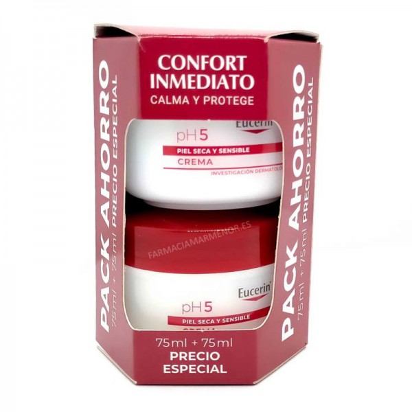 EUCERIN CREMA PIEL SENSIBLE PH5 100...