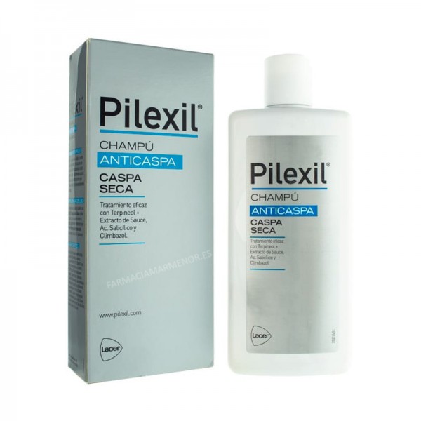 PILEXIL CHAMPU CASPA SECA  300 ML