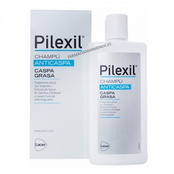 PILEXIL CHAMPU CASPA GRASA  300 ML