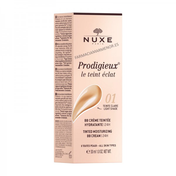 NUXE PRODIGIEUX BB CREAM HIDRATANTE...
