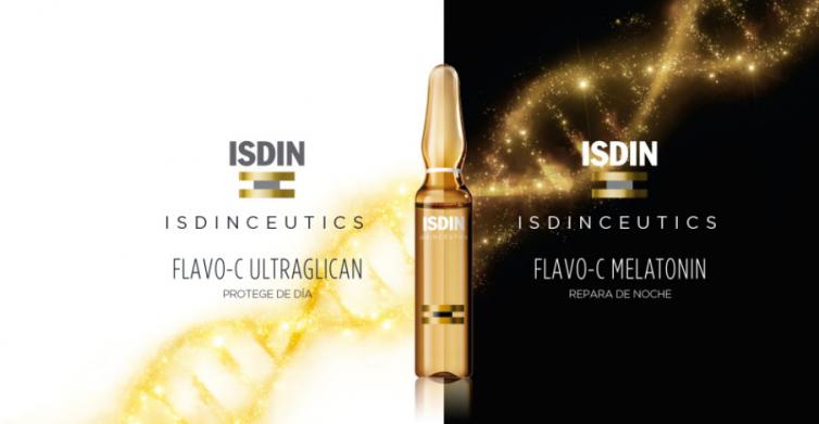 Flavo-C Melatonin & Ultraglican, las nuevas ampollas de Isdin